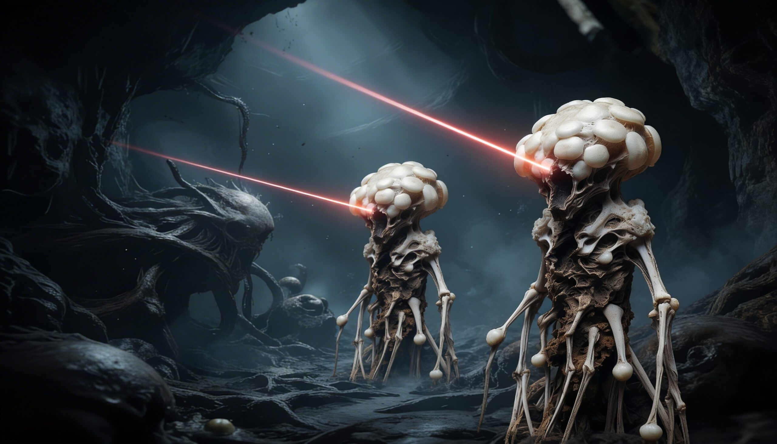 Amorfy strzelające promieniami śmierci