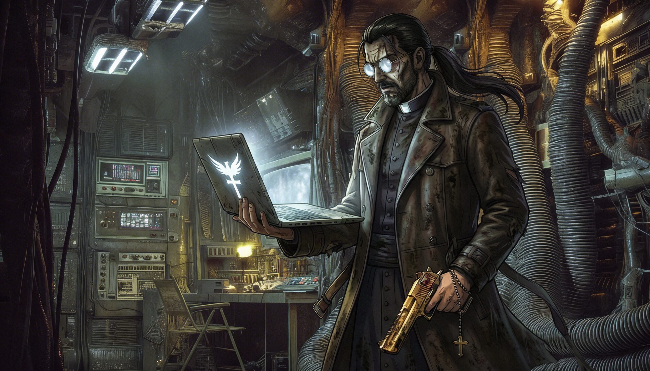 Henryk hackuje terminal