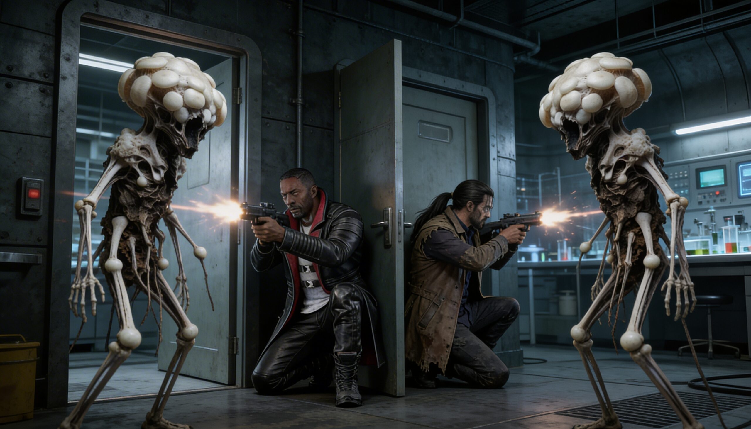 Henryk i Rolomon walczą z amorfami