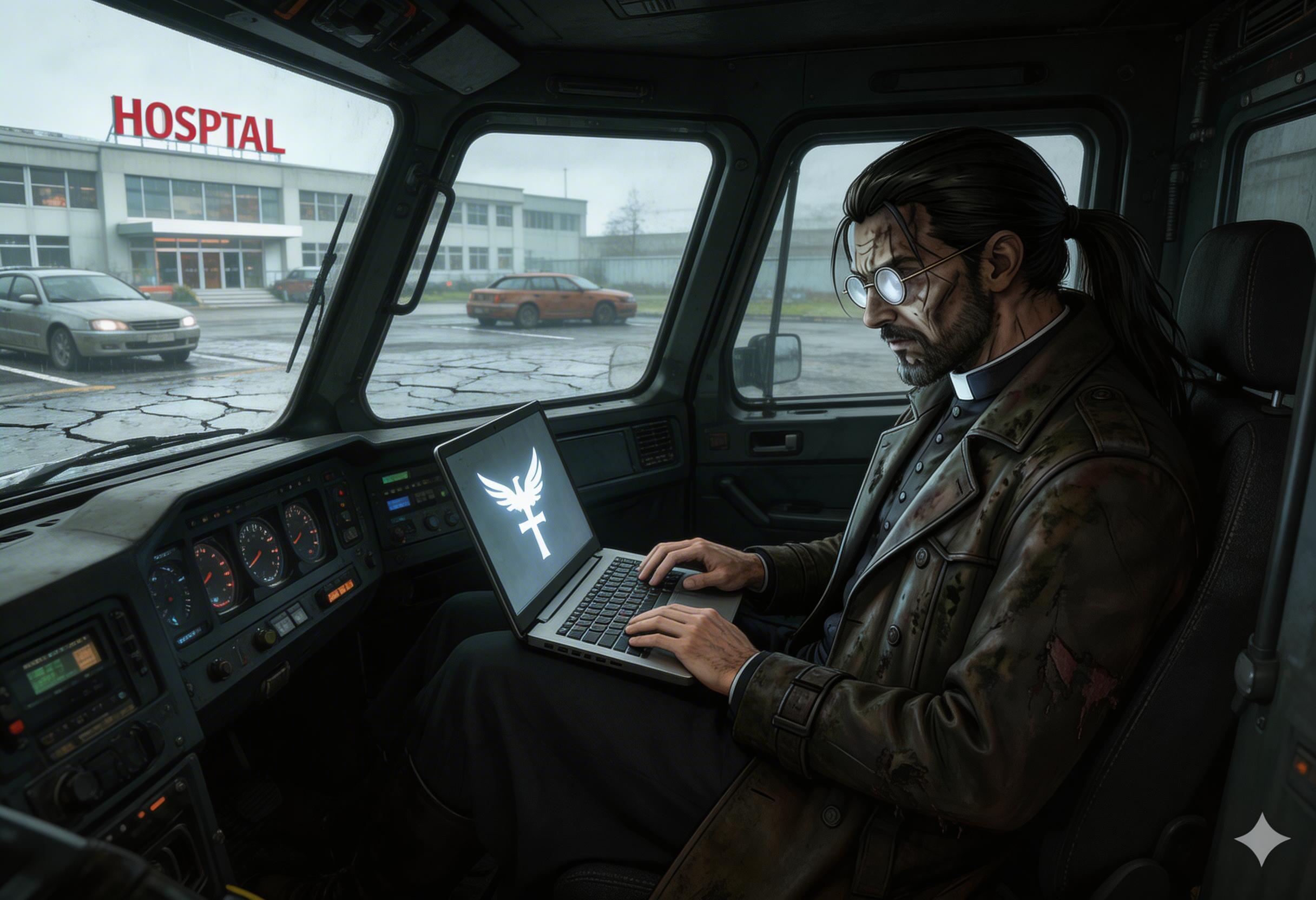 Henryk hackuje z ciężarówki Star 77