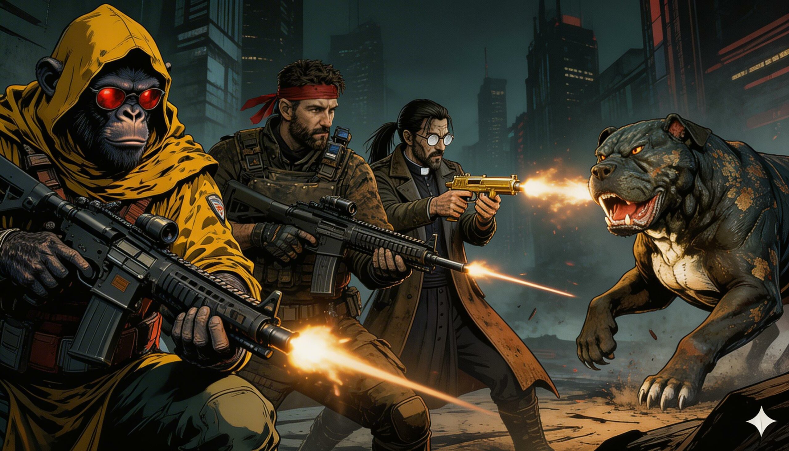 Delta X walczy ze zmutowanym Puszkiem